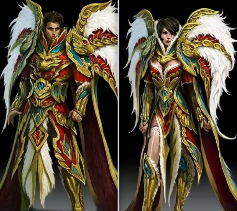 巨阙琉璃玄晶妖羽套装为玩家带来史无前例的强壮特点加成